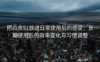 把白虎91放进日常使用后的感受：长期使用后的效率变化与习惯调整