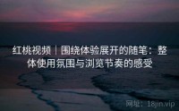 红桃视频｜围绕体验展开的随笔：整体使用氛围与浏览节奏的感受