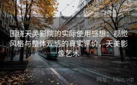 围绕天美影院的实际使用感想：视觉风格与整体观感的真实评价，天美影像艺术