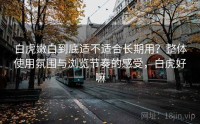 白虎嫩白到底适不适合长期用？整体使用氛围与浏览节奏的感受，白虎好嘛