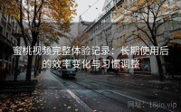 蜜桃视频完整体验记录：长期使用后的效率变化与习惯调整
