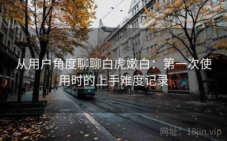 从用户角度聊聊白虎嫩白：第一次使用时的上手难度记录