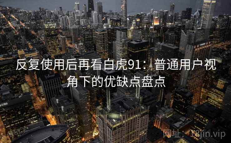 反复使用后再看白虎91：普通用户视角下的优缺点盘点