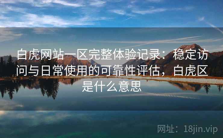 白虎网站一区完整体验记录：稳定访问与日常使用的可靠性评估，白虎区是什么意思