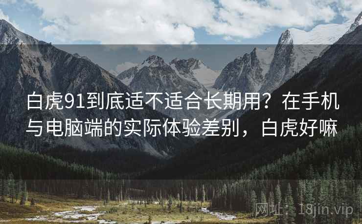 白虎91到底适不适合长期用?在手机与电脑端的实际体验差别,白虎好嘛 白虎91到底适不适合长期用?在手机与电脑端的实际体验差别,白虎好嘛