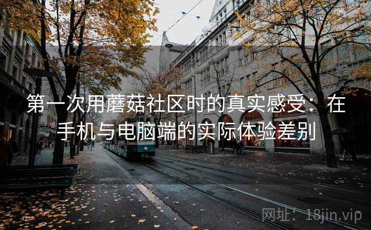 第一次用蘑菇社区时的真实感受:在手机与电脑端的实际体验差别 第一次用蘑菇社区时的真实感受:在手机与电脑端的实际体验差别